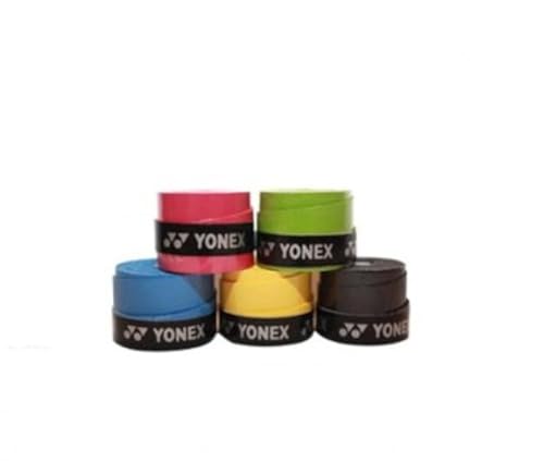 YONEX AC 102EX Badminton Grips - Pack of 5 (Assorted Color) 1