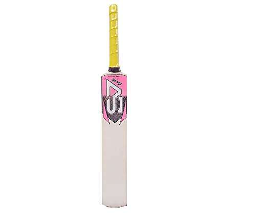 JRS Sharp Vision Cricket Cricket Bat with Free Ball for Boys & Kids (Sticker multibrands) 6-7 Year Unisex 2