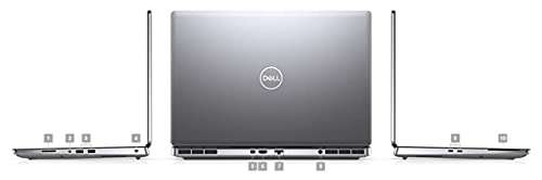 Dell Precision 7560 Workstation Laptop | 15.6" 1920x1080 FHD | Core i7-11800H - 1TB SSD Hard Drive - 64GB RAM | 8 cores @ 4.6 GHz Win 11 Pro Silver 3