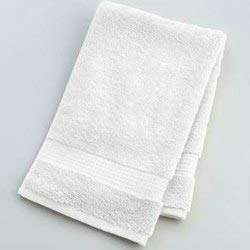 ELSTONE HOME Luxury White Hotel/Gym/Spa Bath Towel - 1 Pcs 1