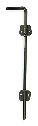 Cane Bolt, 1/2 In. W, Black