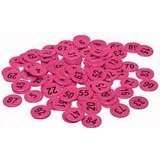Plastic Numerical Token/Coins Pack of 500 to 1000 3