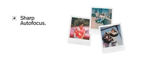 Polaroid Now 3rd Generation I-Type Instant Camera + Film Bundle - Now Black Camera + 16 Color Photos (6560) 5