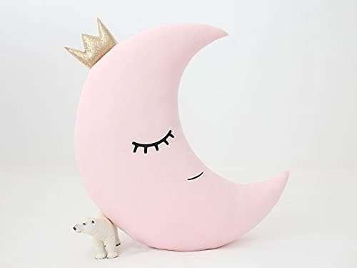 Sanwaliyaji Collection Soft Plush Cloud Moon & Star with Embroidered Cotton Poly-Fiber Filling Shaped Baby Pillow Kids Cushion Soft Toy Pillow Multicolor - Set of 3â€¦ 5