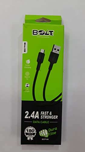 GENERIC Fast Data Cable Compatible All Vivo V9 Pro USB Cable | Micro USB Data Cable | Quick Fast Charging Cable | Charger Cable | Transfer Android V8 Cable (2.4 Amp, 1 M, White) 1