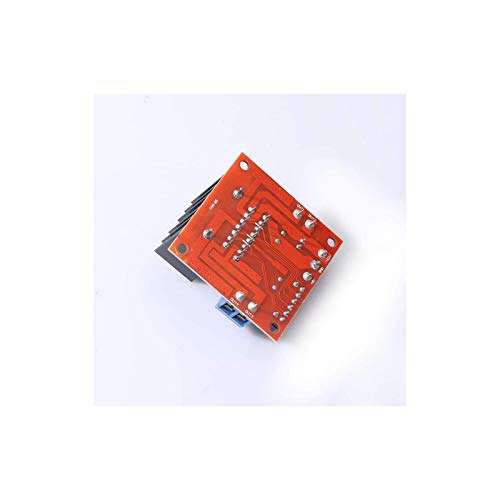 2Pack L298N Motor Drive Controller Board Module Dual H Bridge DC Stepper Compatible with Ar-duino Electric Projects, Smart Car Robot 4