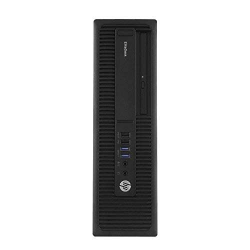 HP 800 G2 Desktop PC Computer, Intel i5-6500, 8GB DDR4 RAM, 240GB Solid State, Windows 10 Pro, New 1080p Webcam, New Wireless Keyboard & Mouse, New 16GB Flash Drive, WiFi (Renewed) 5