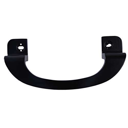 UINKE Patio Door Handle Alloy Replacement Surface Mounted Hook Style Sliding Universal Glass Door Handle,Black 4