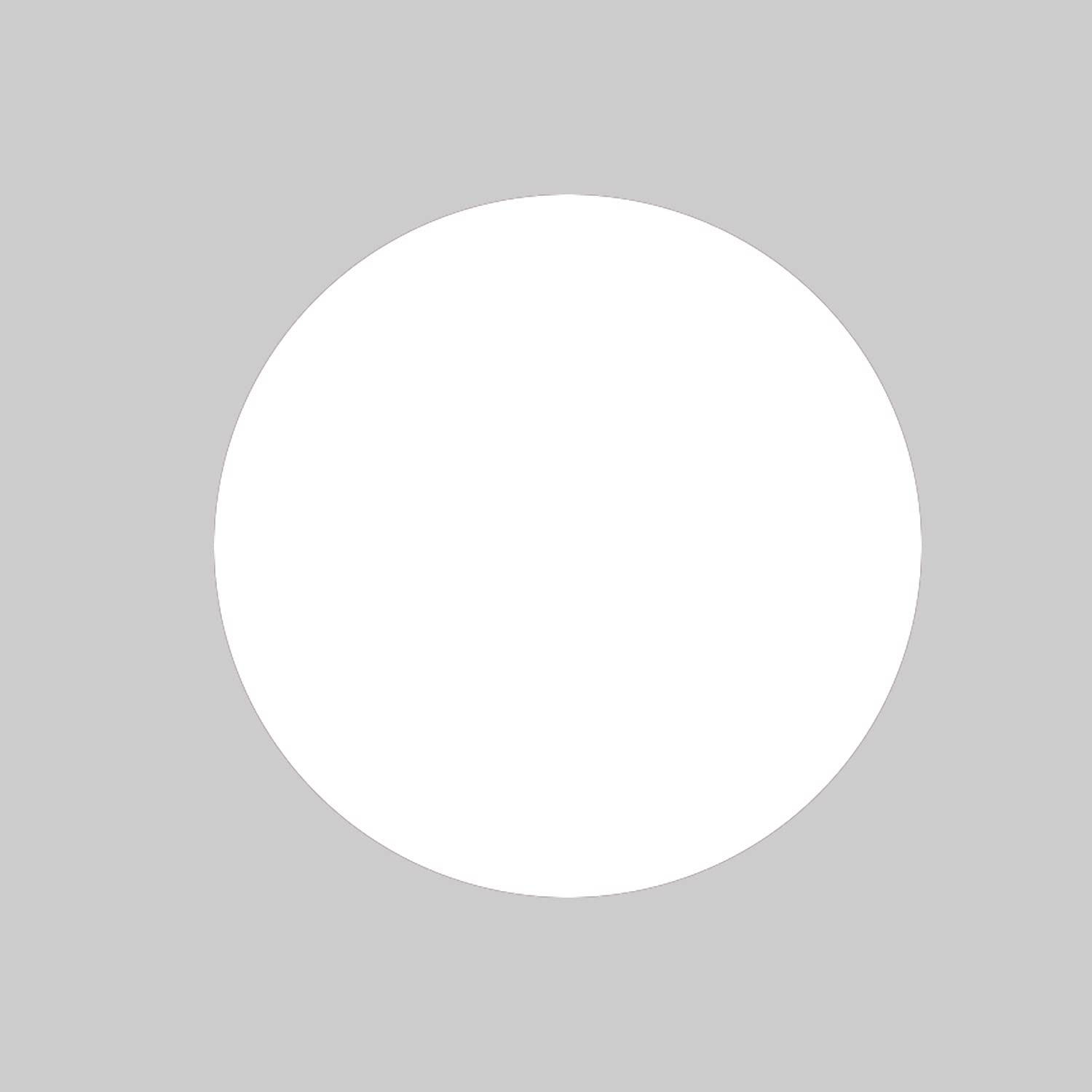 Whittlewud 3mm Pack of 3 Acrylic White Round Circle, (10 Inch x 10 inch) White Plexiglass Round Disc, Acrylic Round Sheet, Lucite Circle Round