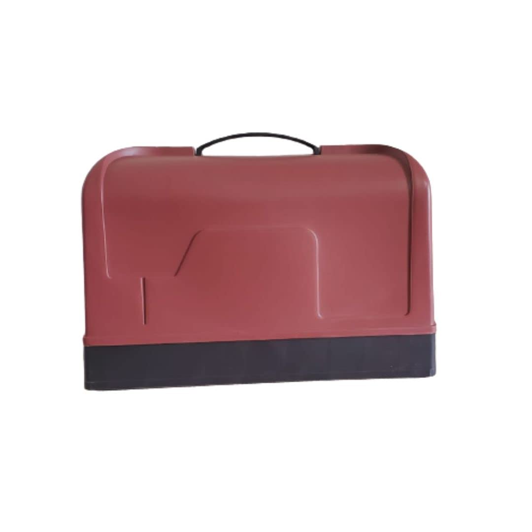 Domestic Sewing Machine Cover Set in RED Color 1