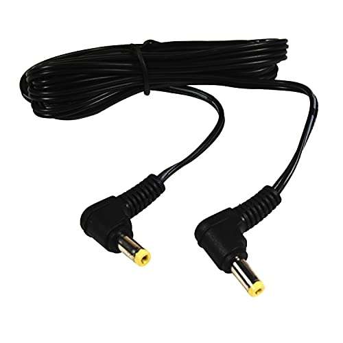 HQRP DC Cable Cord Compatible with Panasonic K2GJ2DC00011, K2GJ2DC00015 VDR-D220 VDR-D230 VDR-D310 PV-GS19 PV-GS29 PV-GS31 PV-GS320 PV-GS32 SDR-H80 SDR-H90 6