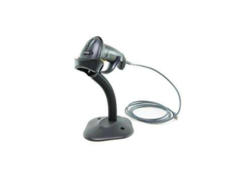Symbol LS2208 Digital Handheld Barcode Scanner with Stand and USB Cable, Black 1