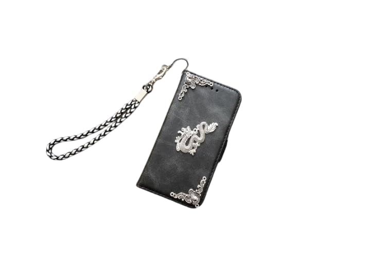 Dragon phone leather wallet case for iPhone X XS XR 11 12 13 14 15 16 Pro Max Galaxy S24 S23 S22 S21 S20 Ultra Note 20 10 Plus Mn1620