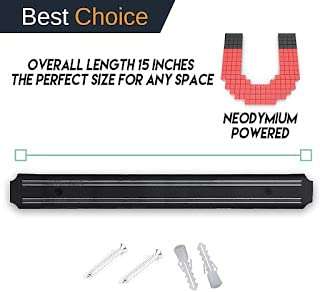 Aider 13 Inch Magnetic Knife Holder Wall Mounted Multipurpose Tools Scissor Knives Strip Bar Rack Organizer 5