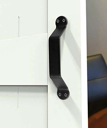 Vintage Rustic Iron Garden Gate Shed Pull Door Handle Sliding Barn Door Hardware 1