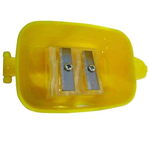 biZyug Burger Shape Sharpner Two Eraser for School Stationery / Stationery Sharpner Set / Fancy Sharpner / Birthday Gift / Sharpner in Stationery / Stationery Return Gift / 4