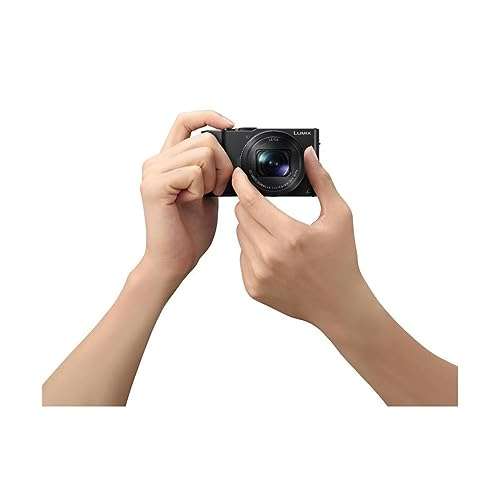 Panasonic LUMIX LX10 4K Digital Camera, 20.1 Megapixel 1-Inch Sensor, 3X LEICA DC VARIO-SUMMILUX Lens, F1.4-2.8 Aperture, POWER O.I.S. Stabilization, 3-Inch LCD, DMC-LX10K (Black) 2