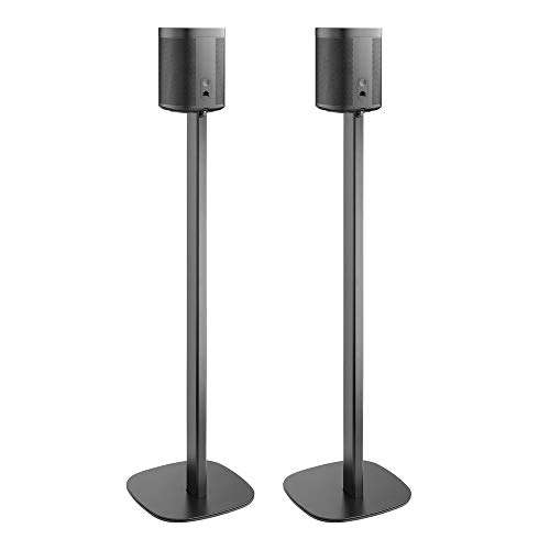 Cavus CSSOB | Pair Floor Stands for Sonos ONE, SL and Play:1 Speakers (Black) 3