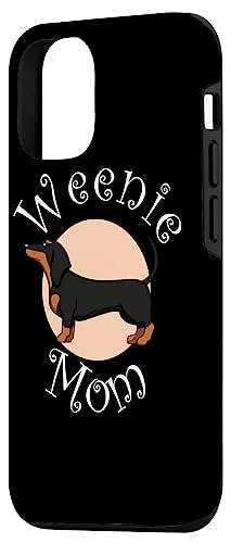 iPhone 12/12 Pro Cute Dachshund Weenie Mom Dog Case 2