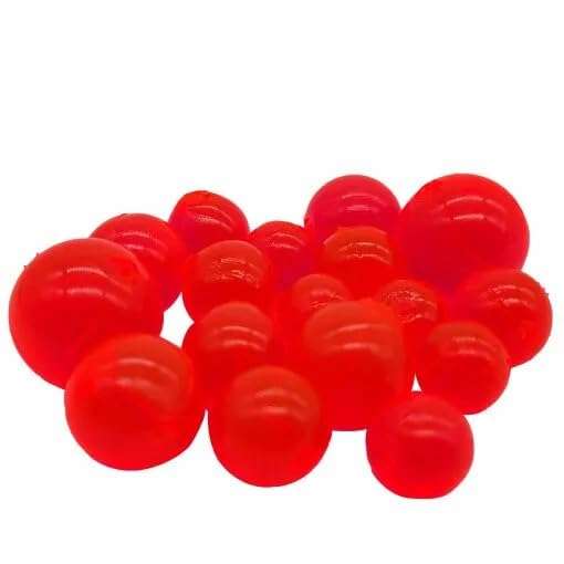 BnR Tackle 12mm Soft Beads 10 Pack - Blue Goon 1