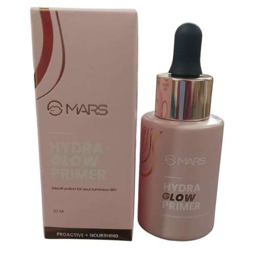 Ars Hydra Glow Primer For Women Proactive, Nourshing Base For Makeup All Skin Type T6 30Ml (Pack Of 1).