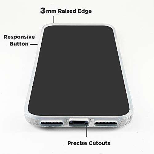 uCOLOR Case Compatible with iPhone 11 Pro 5.8 inch Rose Gold Glitter Pink White Marble Marble Protective Case Slim Soft TPU Silicone Shockproof Cover Compatible iPhone 11 Pro 2019 5