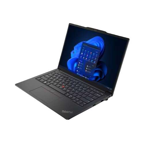 Lenovo ThinkPad E14 Intel Core i3 13th Gen 14" WUXGA IPS 300 Nits Thin and Light Laptop (8GB RAM/512GB SSD/Windows 11 Home/FPR/Black/1Y Onsite/1.41 kg), 21JKS13L00 2