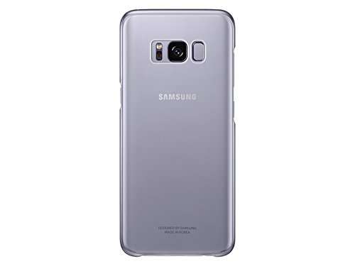 Samsung Galaxy S8 Clear Protective Cover, Orchid Grey 5