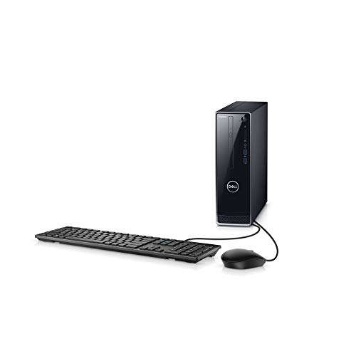 Dell Inspiron 3470 Desktop, 2 Year Onsite Service after remote diagnosis, 9th Gen Intel Core i5-9400 6-Core 4.1GHz Proc w/Intel Turbo Boost, 12GB DDR4 RAM, 1TB HDD+128GB SSD, DVD RW, Windows 10 Pro 4