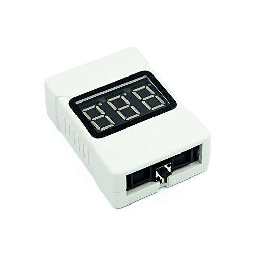 SUBALIGU 1S-8S RC Lipo Battery Low Voltage Tester Checker Buzzer Alarm with LED Indicator 3