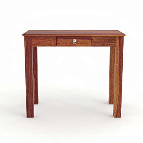 SH Furniture Solid Sheesham Wood Study Table for Study Room, Study Table for Students, Workstation Table, Computer Table, Laptop Table, (Without Chair) - Honey Finish 4