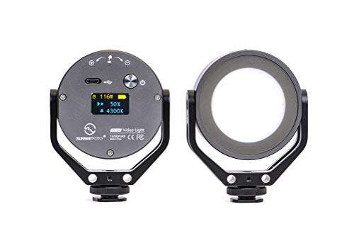 SUNWAYFOTO FL-54 Led Light for Camera Video Photography 3000-5500k Bi-Color Camping lights Cold Shoe Mount 2