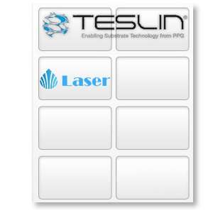 Teslin® Synthetic Paper- for Laser Printers - Micro-Perforated 8-up - 10 mil | 10 Sheets