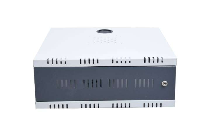 SPYLOCK Metal CCTV Camera/DVR/NVR Cabinet Box/DVR Rack Wall Mount with Lock/Network Rack/Server Rack with Power Socket -2 U 1
