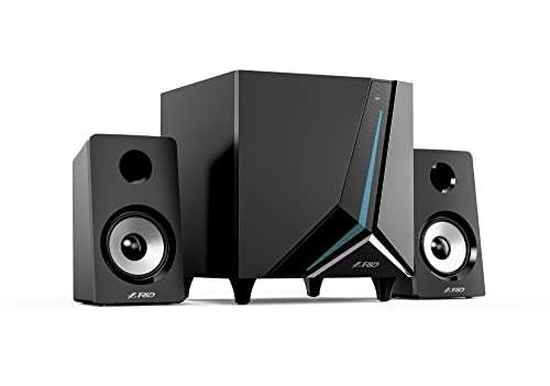 F&D F670X 2.1 Channel Computer Multi-Media Speakers (Black) | Wireless Bluetooth Speakers | Subwoofer, LED Display, USB | Home Theatre | Speaker for Laptop, Pc, TV & Mobile 2
