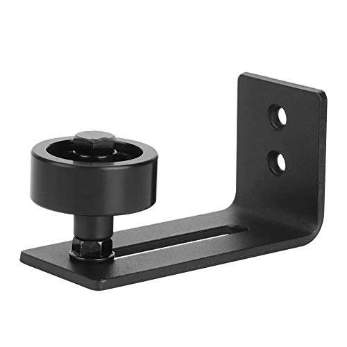 Sliding Door Floor Guide, Carbon Steel Sliding Barn Door Floor Roller Guide Accessory Set Door Hardware Fittings, Gate Rollers 4