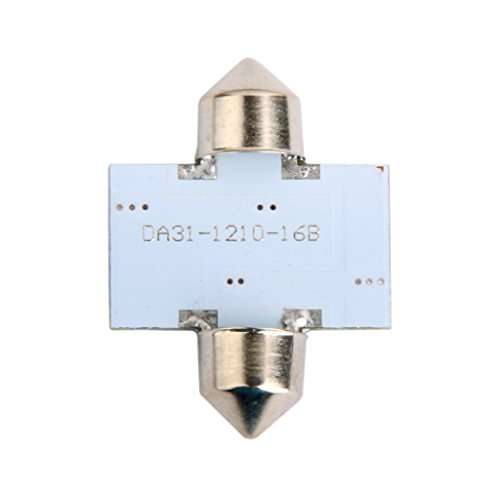 Led Car Bulb 31 Mm 3528 16 Leds Smd Dome Map Interior Light Lamp 12v White - Pack of 1 4