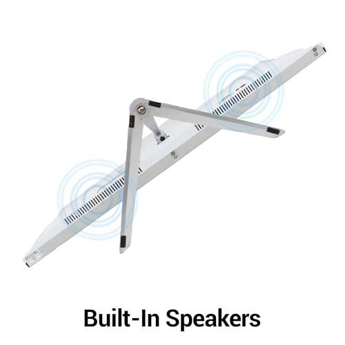 ZEBRONICS A24FHD LED Monitor, 24 inch (60.96cm), 250 nits, 100Hz, Slim Design, FHD, 1080p, Wall Mountable, HDMI, VGA, Ultra Slim Bezel, Metal stand, Built-in Speakers 4