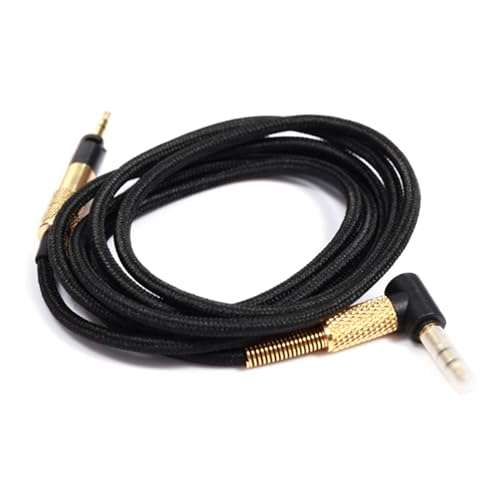 Quality 2.5mm to 3.5mm Earphone Cable for HD598/599/HD558/HD518 Wire Improved Sound Ranges and Extended Frequency Laptop 1
