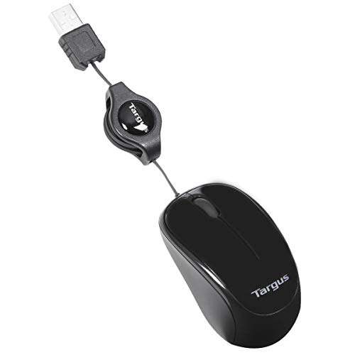 Targus Compact Blue Portable Trace Mouse, Black (AMU75EU) 1