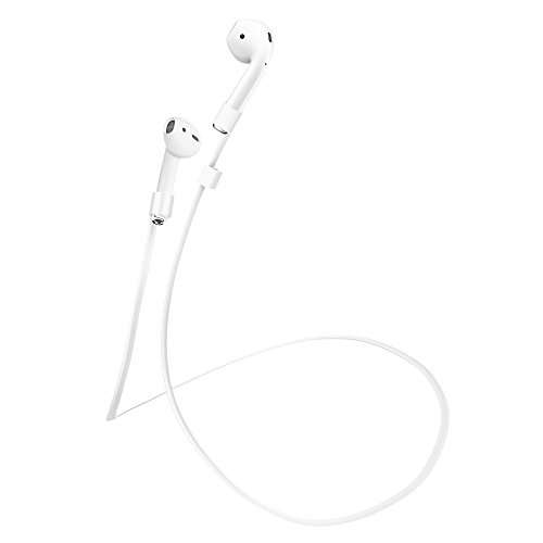 Spigen RA100 Designed for AirPods Strap for Apple Airpods 1 & 2 [NOT Compatible with Airpods Pro] - White 1