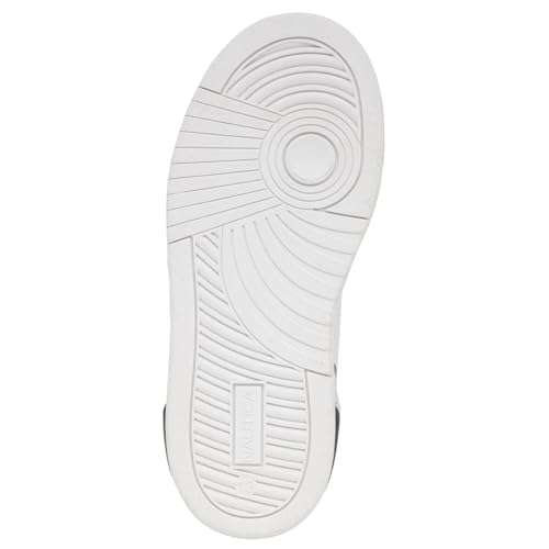 Nautica Boys Girls High-Top Sneakers Lace-Up Trainers Basketball Style Shoes-Zigler Youth-White Smooth Size-5 5