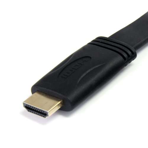 STARTECH.COM 25 FT Flat HIGH Speed HDMI Cable with ETHERNET - HDMI - M/M 2