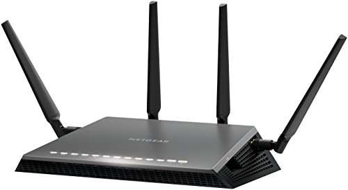 Netgear Nighthawk AC2600 Dual Band 11 AC (MU-MIMO Wi-Fi) VDSL/ADSL Modem Router for Phone Line Connections (Black)