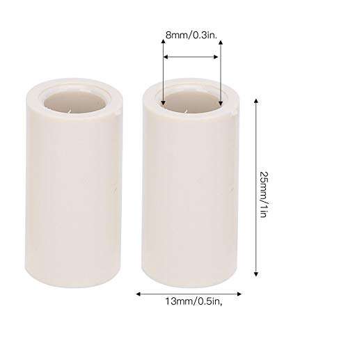 Billiard Cue Stick Ferrules, 40pcs Fiber Billiards Stick Pool Cue Ferrules Tubes Repair Accessories 3