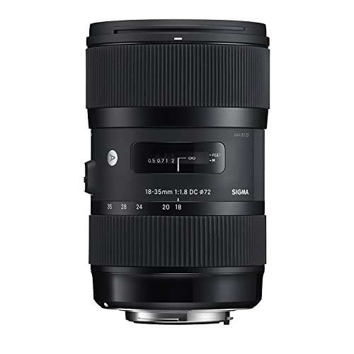 Sigma 18-35mm F1.8 Art DC HSM Lens for Canon, Black (210101) 1