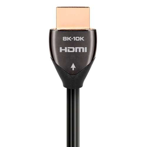 AudioQuest 1.5m Pearl 48 2.1 HDMI Cable - 8K/10K Ultra HD, Gaming, High-Speed, 48Gbps, HDR, eARC 3