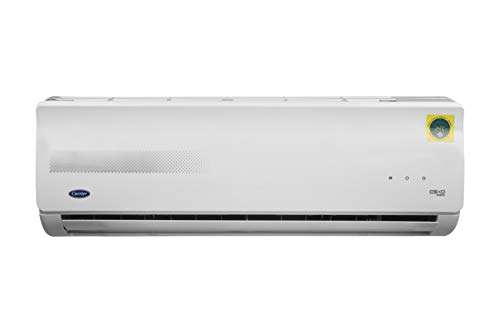 Carrier 1 Ton 3 Star Non-Inverter Split AC (CAS12EK3R39F0+CF123R3CC90, White) 1