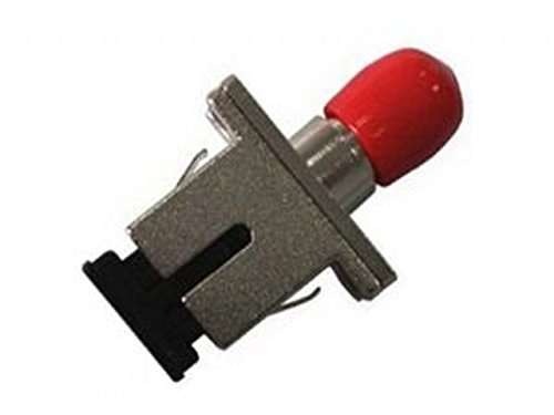 PacSatSales - SC to ST Fiber Optic Adapters - SM SX Fiber Adapters for Singlemode Simplex or Duplex Fiber 2