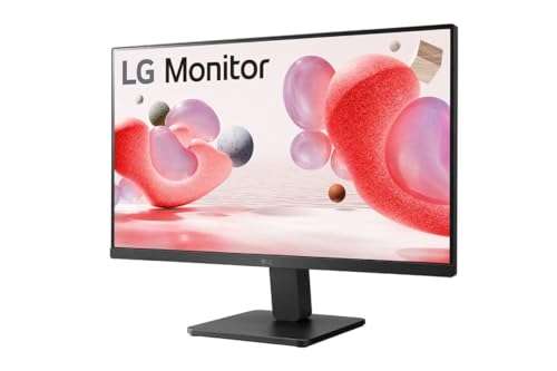 LG 24MR400-B, 24 inch IPS Full HD Monitor with AMD FreeSync, 1ms MPRT, sRGB 99%, 100Hz Refresh Rate, Virtual Borderless, Flicker Safe, Reader Mode, OnScreen Control, HDMI, VGA(Black) 4